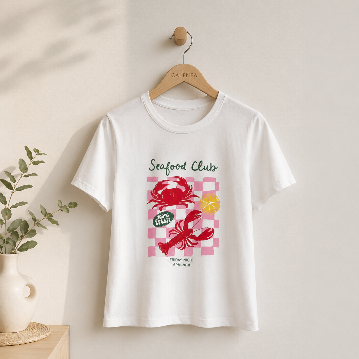 Camiseta Marina chic.