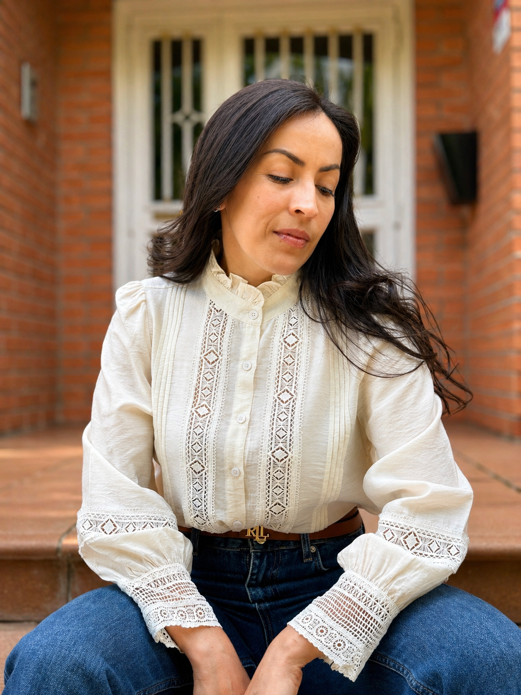 Blusa de encaje  Valentina
