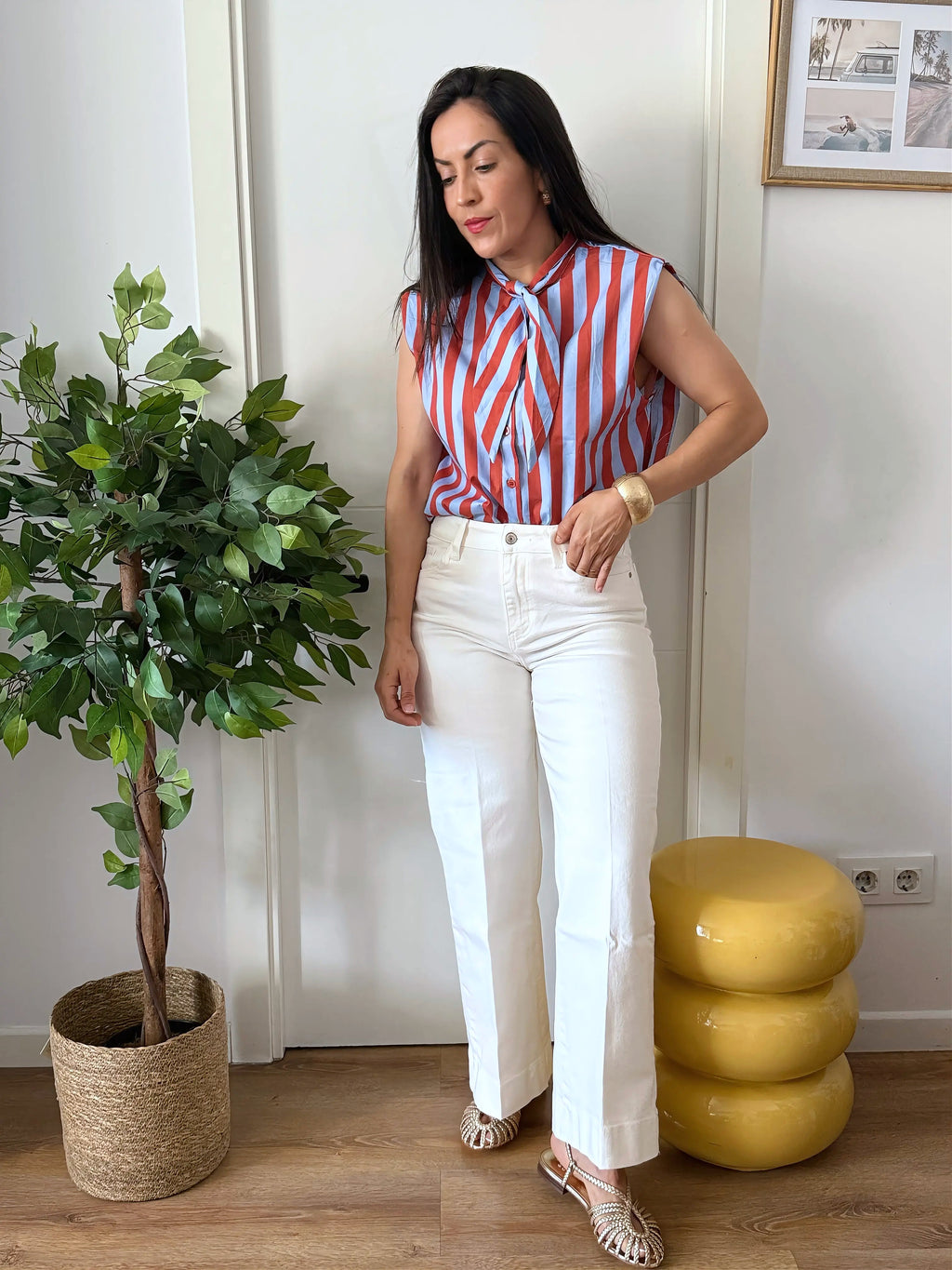 Pantalón Blanco Noelia