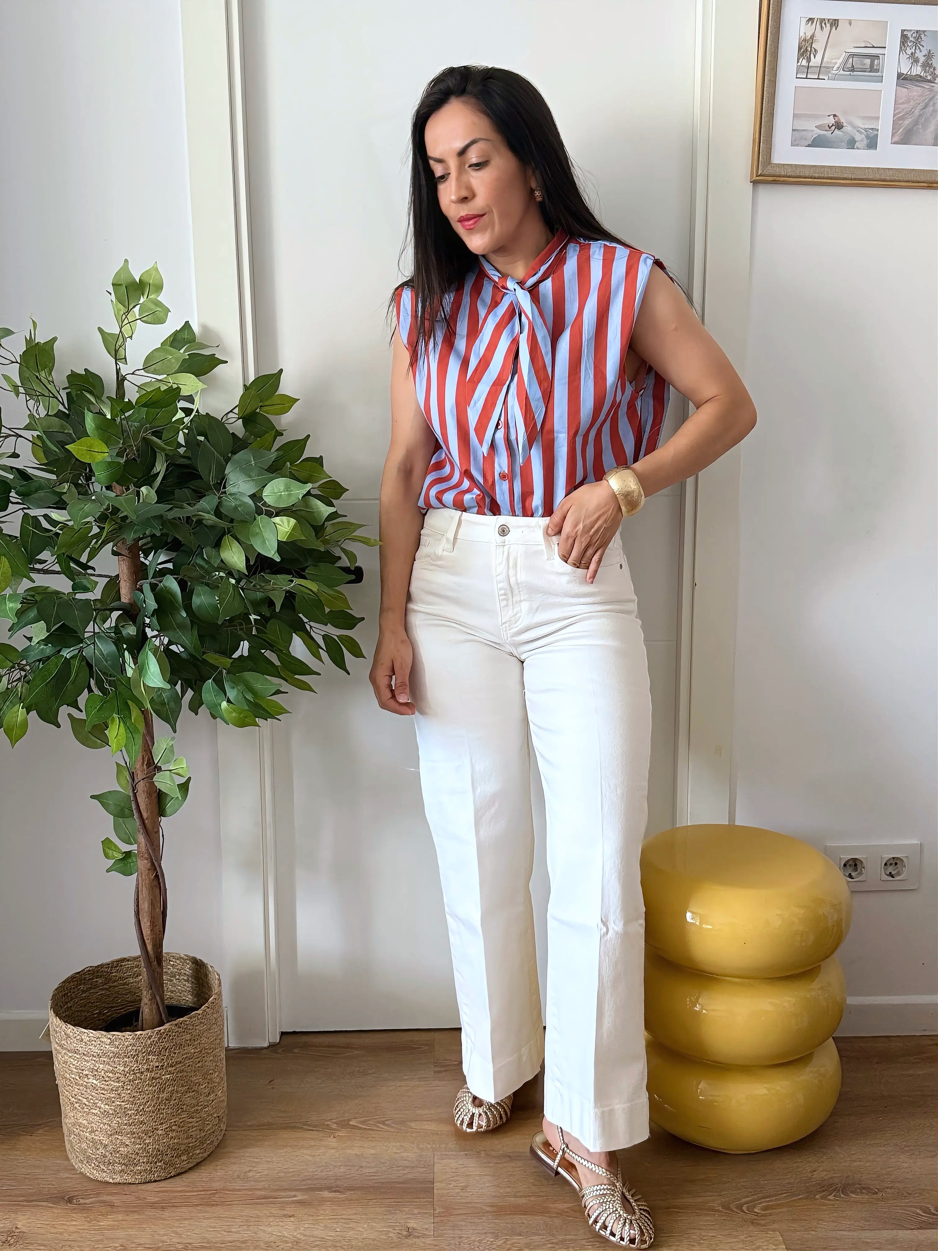 Pantalón Blanco Noelia