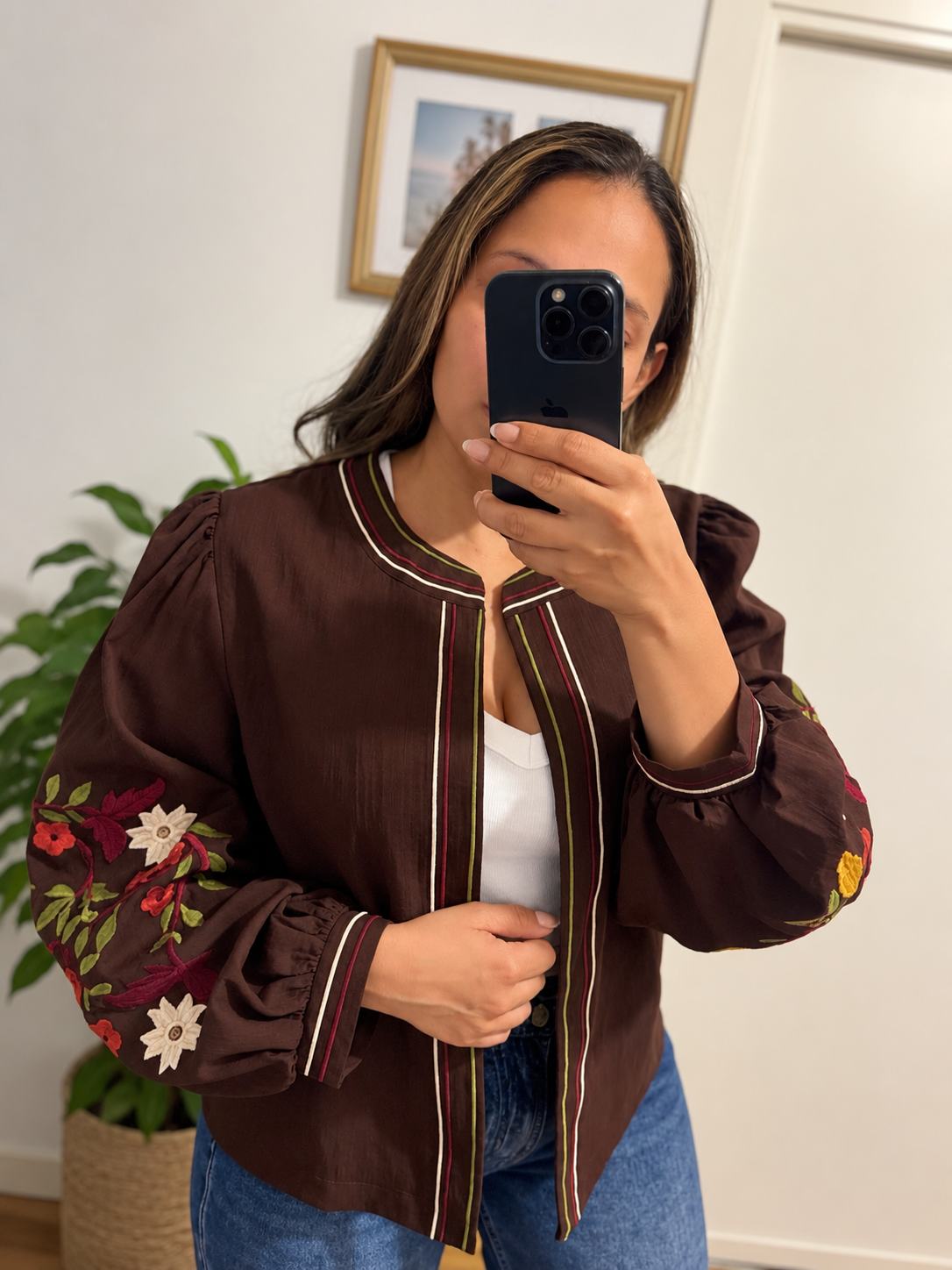 Chaqueta Bordada Siena