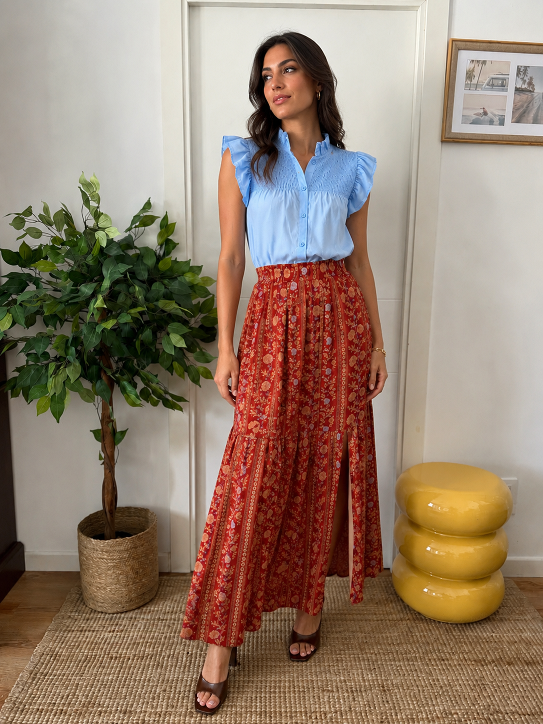 Blusa cielo