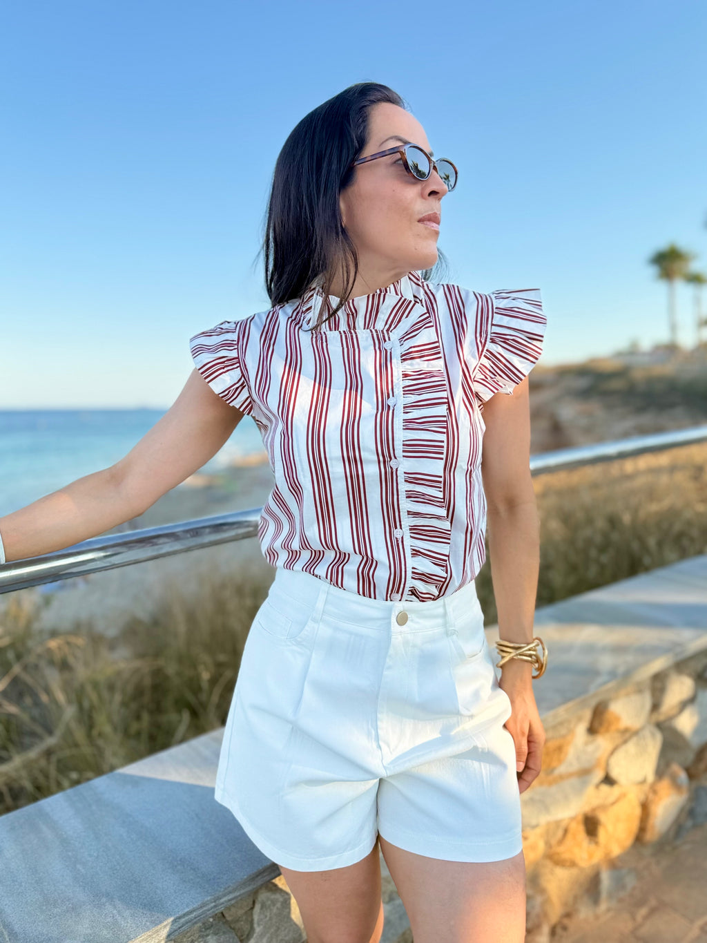 Blusa Carmín