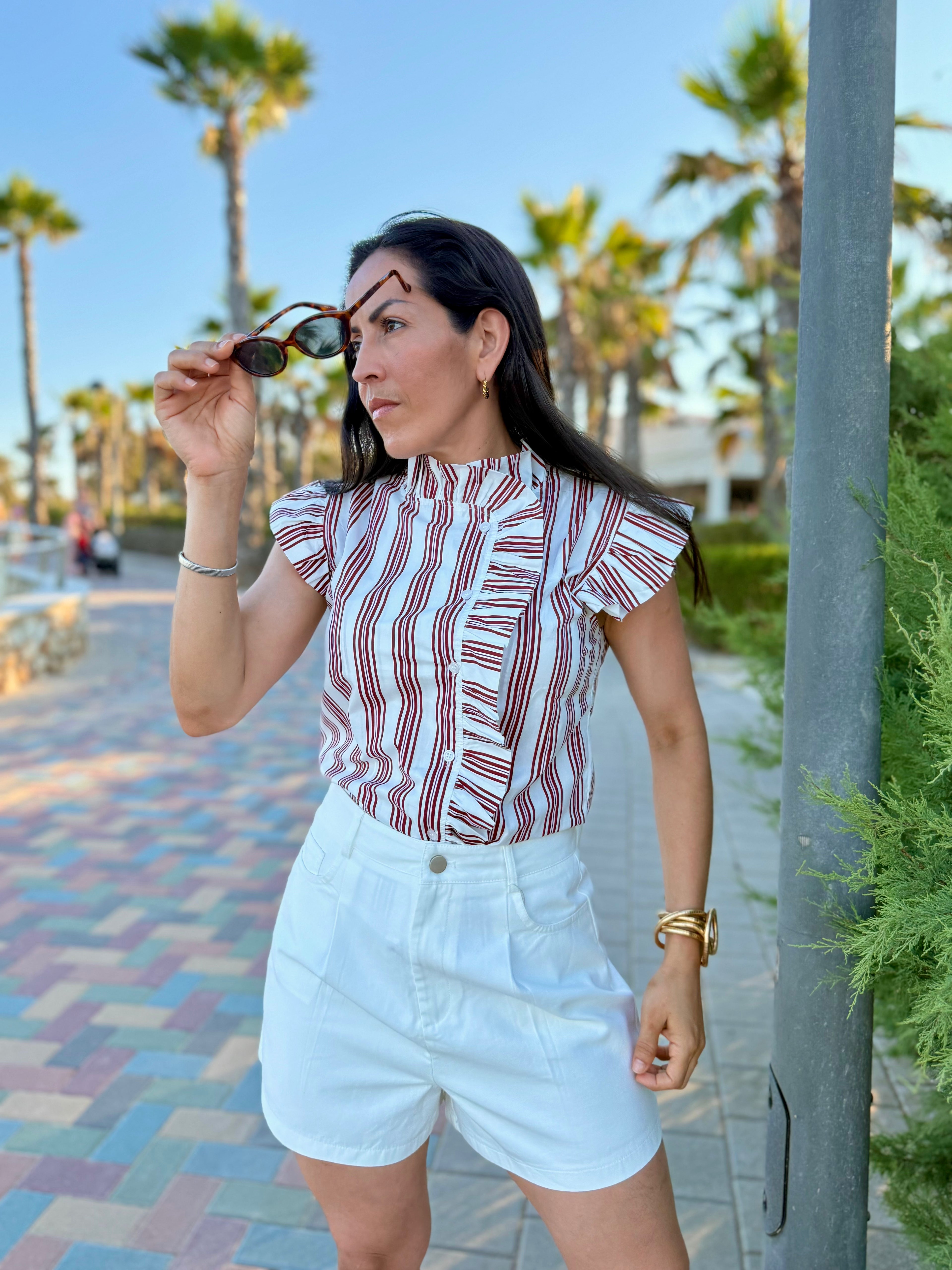 Blusa Carmín