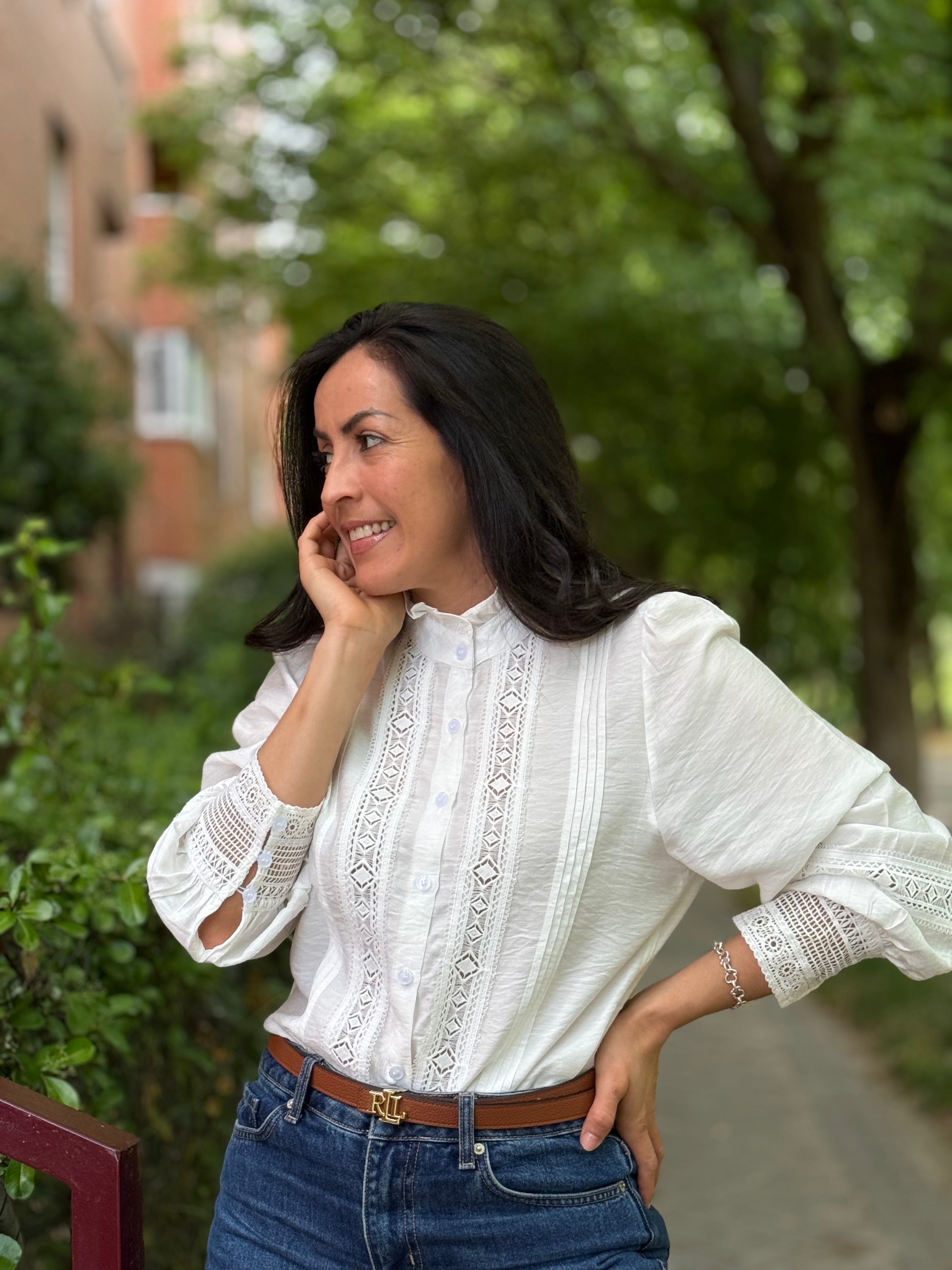 Blusa de encaje  Valentina