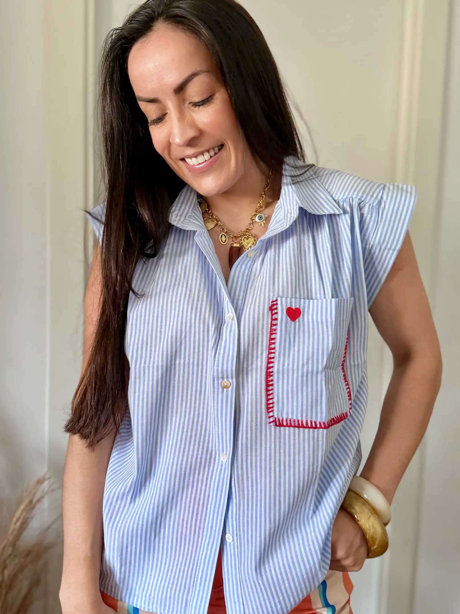 Blusa Corazón Marinero