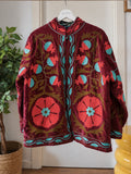 Chaqueta Borgoña.