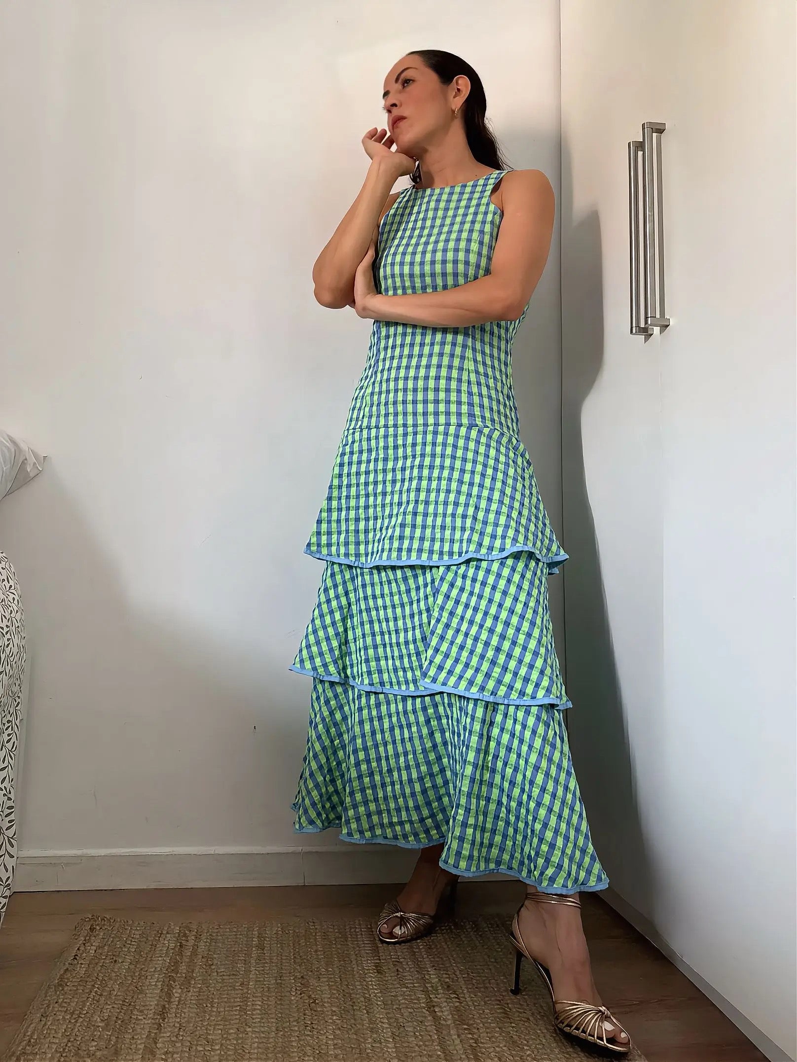 Vestido Vichy