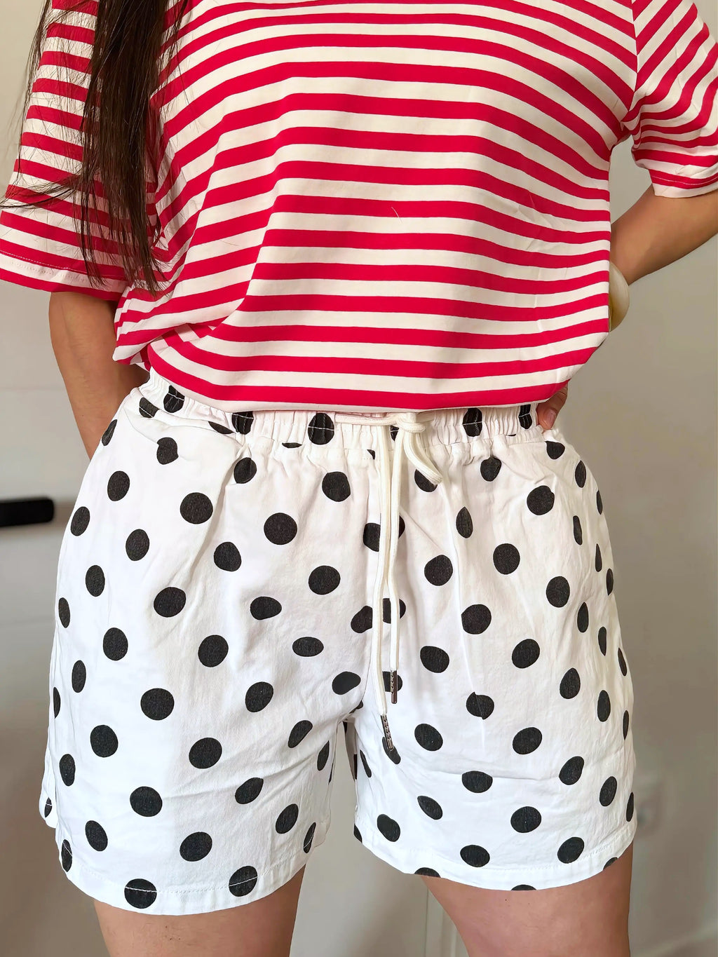 Short Lunares Negros