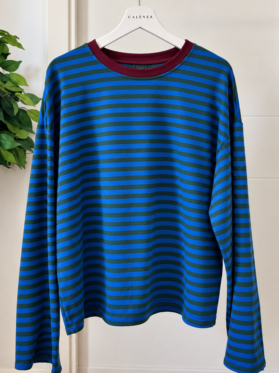 Camiseta manga larga de Rayas