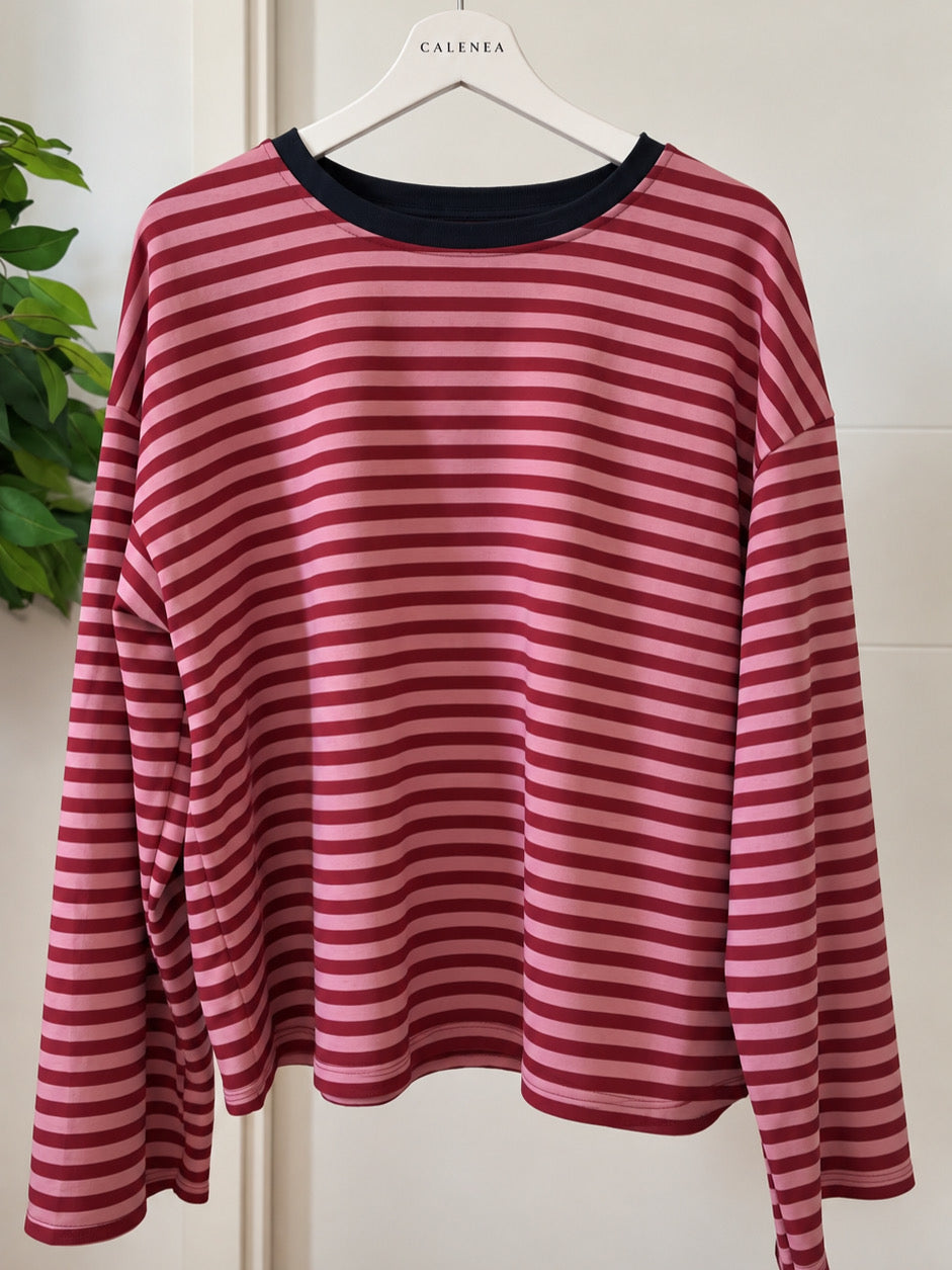 Camiseta manga larga de Rayas