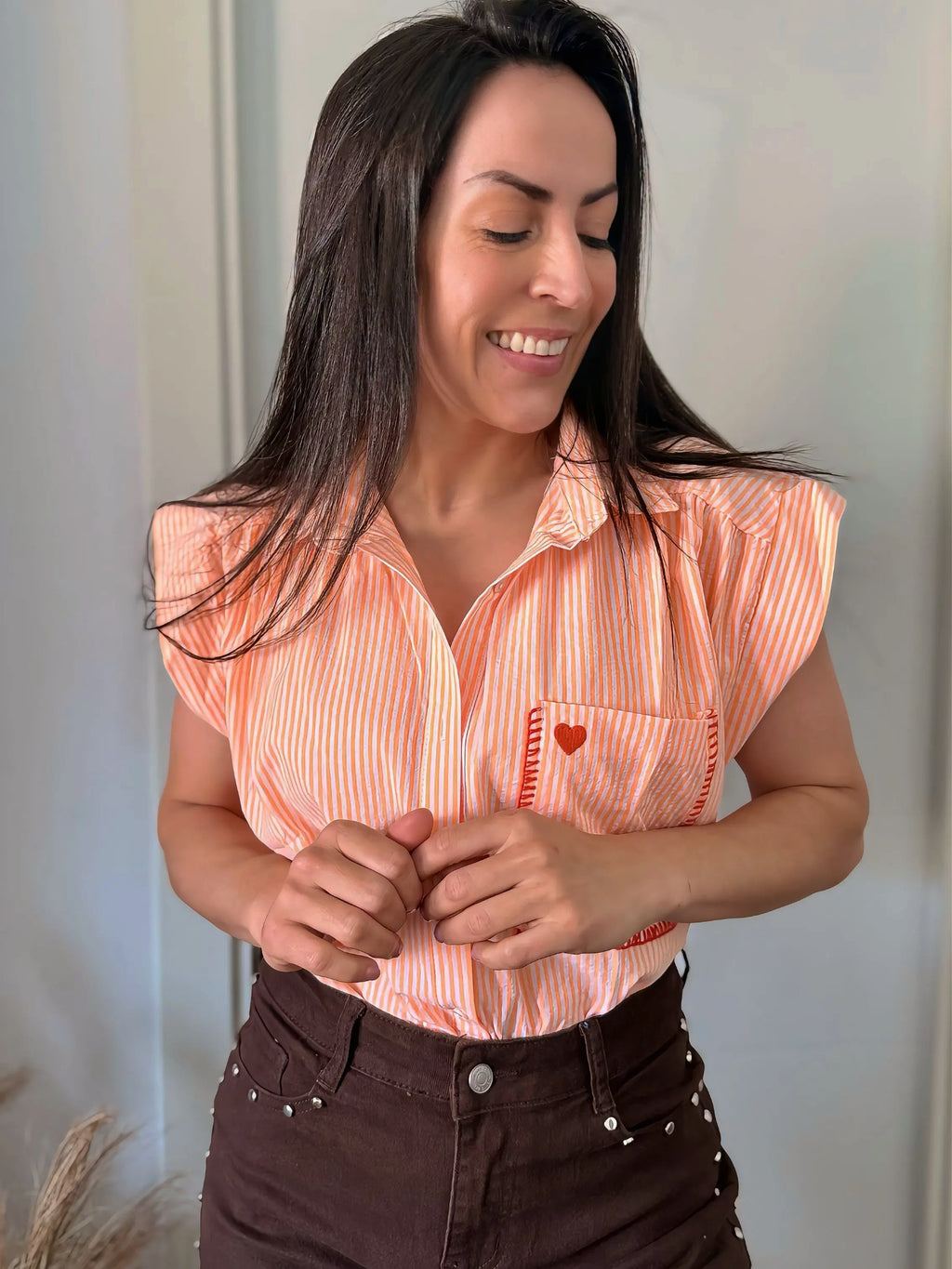 Blusa Corazón Marinero