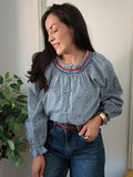 Blusa Vichy Amélie.