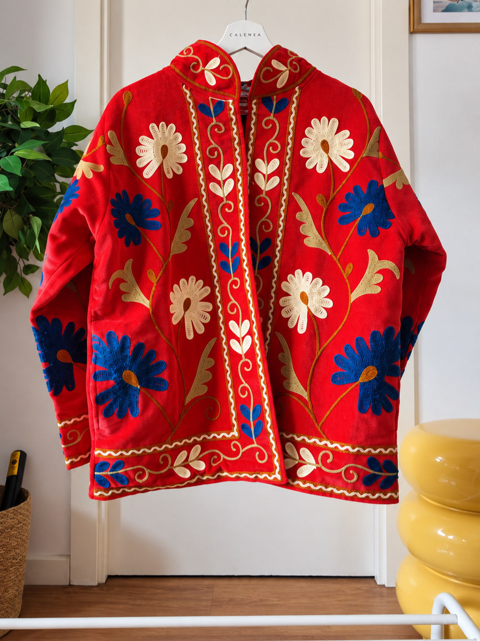 Chaqueta Roja Jardín