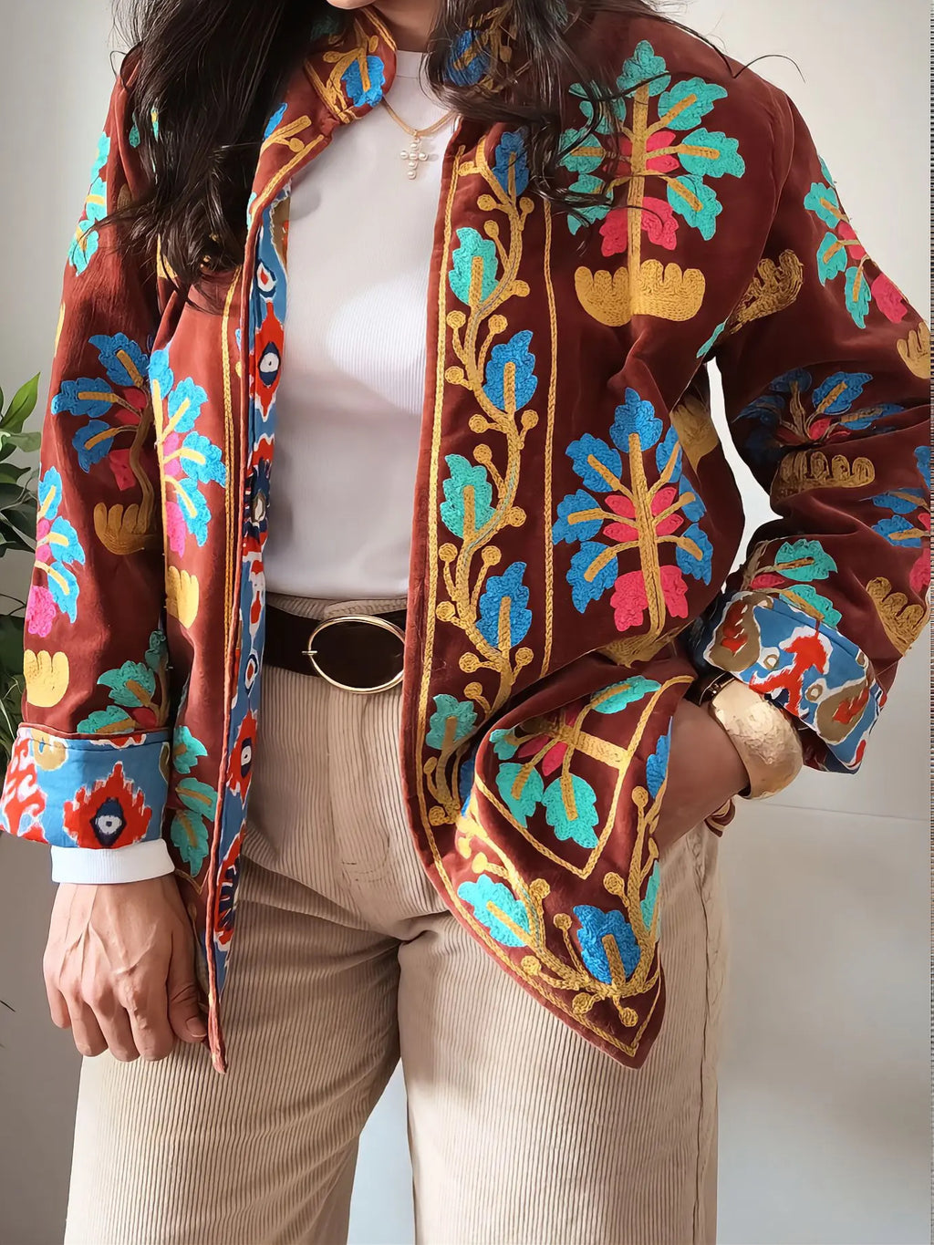 Chaqueta Granate Lucia.