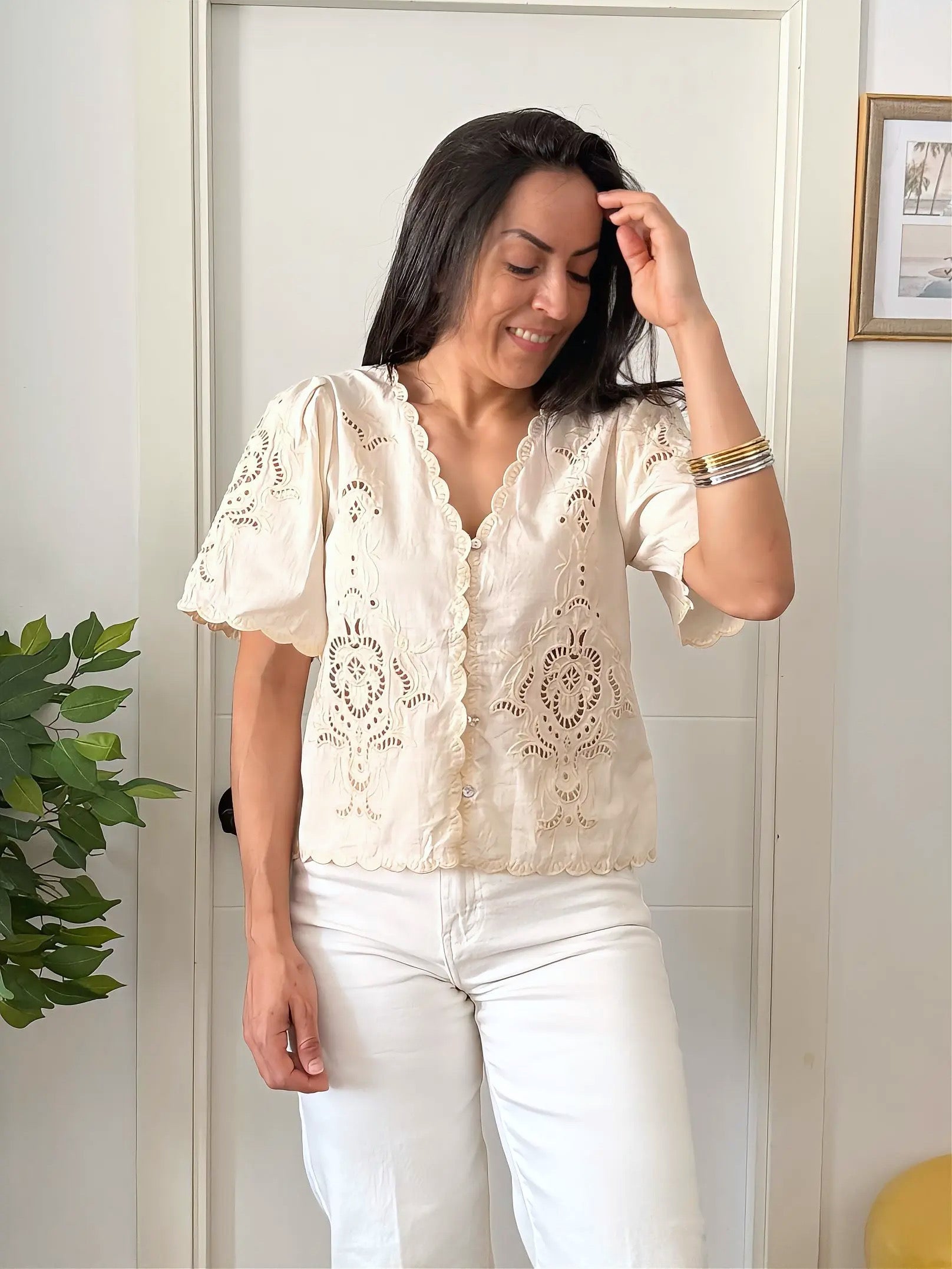 Blusa Alba
