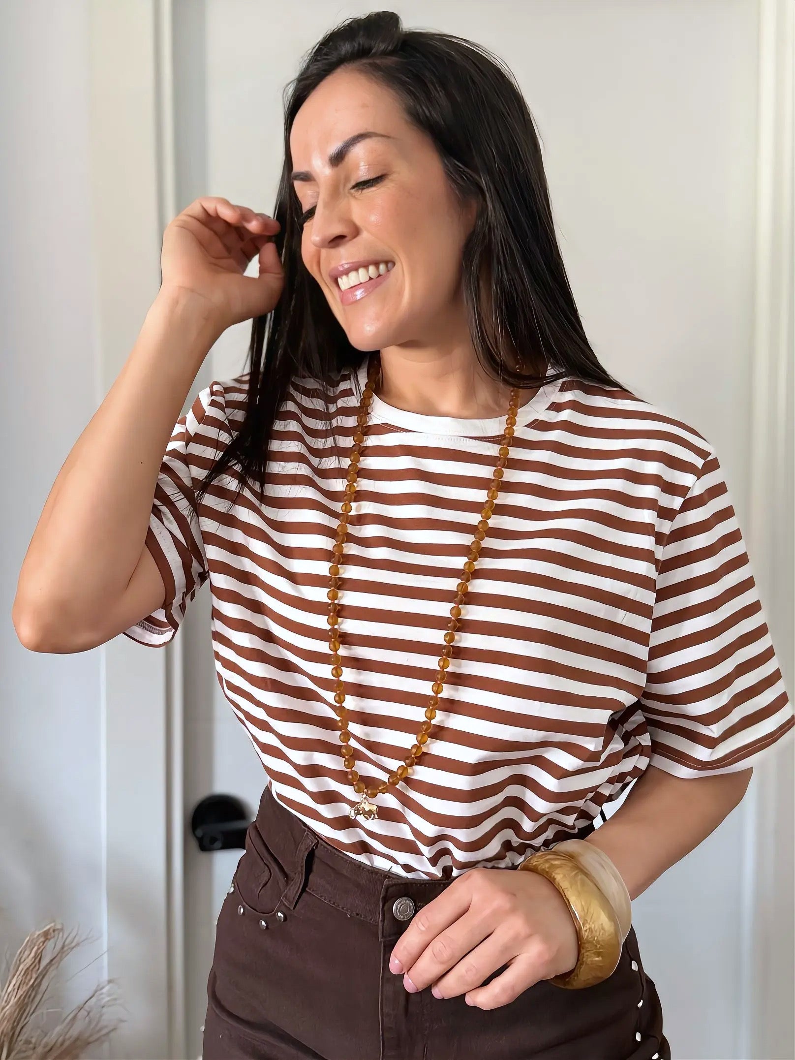 Camiseta de rayas Capri