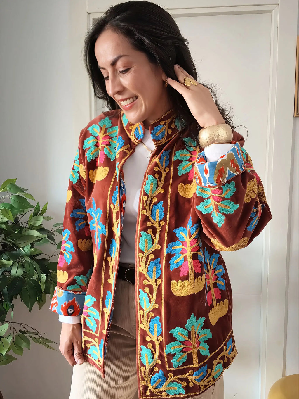 Chaqueta Granate Lucia.